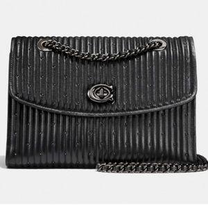 ❤️COACH Parker with Quilting and Rivets